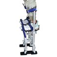 thumbnail image 2 of PET-U 1Pcs Drywall Stilts 24-40 Inch Drywall Stilt Aluminum Alloy Adjustable Stilts Silver Stilts, 2 of 6