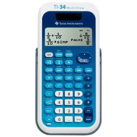 Texas Instruments TI-34 MultiView Scientific (The Best Scientific Calculator)