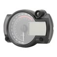 thumbnail image 4 of Motorbike Odometer, LCD Display Motorcycle Instrument Flame Retardant ABS  for Cars for RVs, 4 of 8