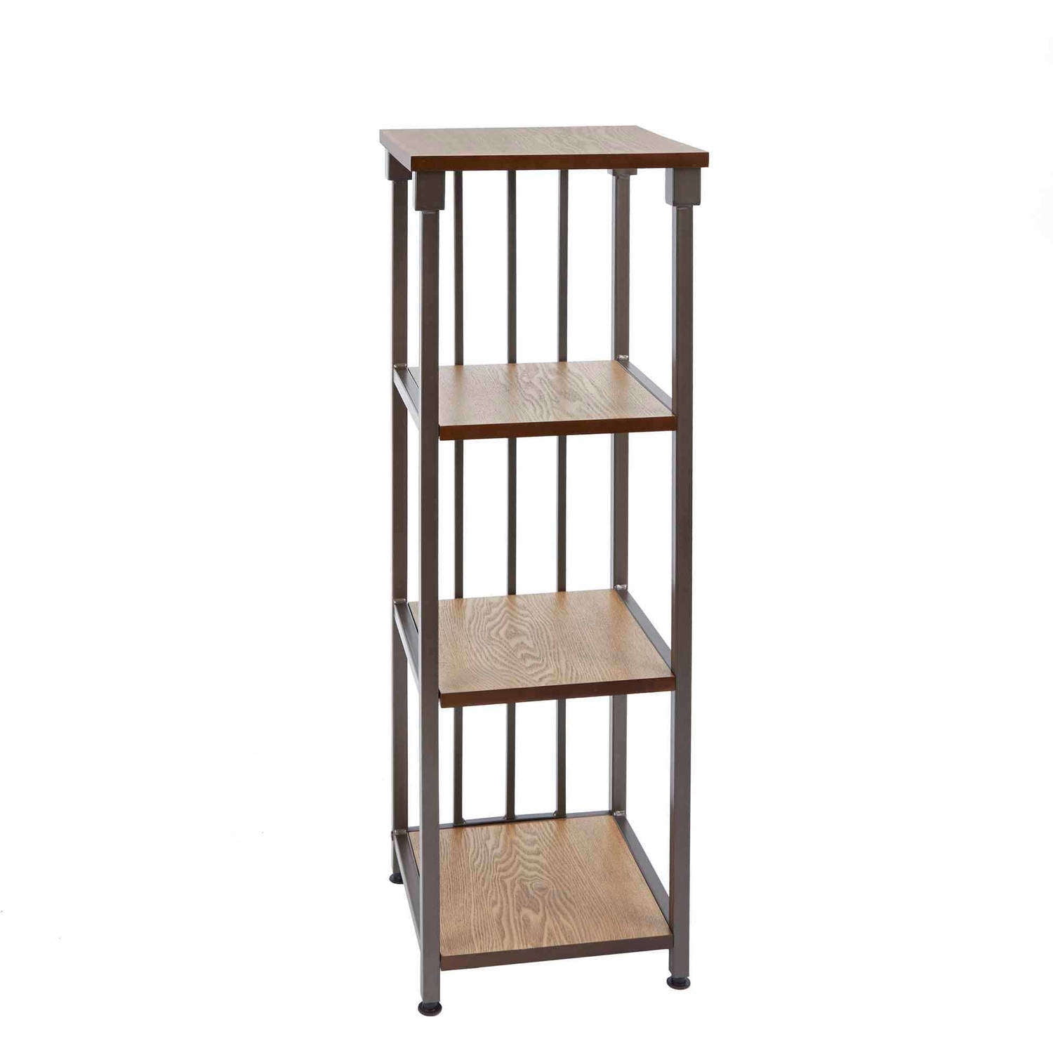 Chapter Kensington 4 Tier Bathroom Storage Linen Tower, Gunmetal