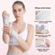 thumbnail image 4 of Muñequera deportiva con cinta de sujeción, ajustable, de tela transpirable, soporte de compresión para muñeca, soporte para articulaciones de fitness, 4 of 6