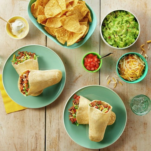 Old El Paso 8 Mild Smoky BBQ Tortilla Pocket Kits 380g, British Import (Pack of 2)