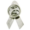 thumbnail image 3 of Thyroid Cancer Awareness Ribbon Enamel Lapel Pin, 3 of 3