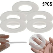 Sufanic 5Pcs for Geberit Silicon Rubber Flush Valve Seal Washer Diaphragm 816.418.00.1