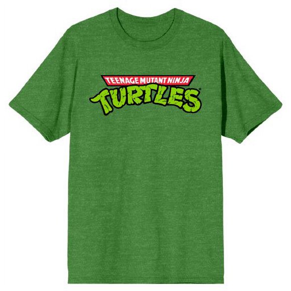 Teenage Ninja Turtles Classic Logo Heather Green T-Shirt