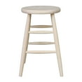 thumbnail image 4 of International Concepts 24" Scooped Seat Stool, 4 of 5