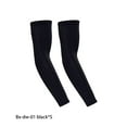thumbnail image 2 of Naiovety Ciclismo brazo manga portátil reutilizable colorido transpirable baloncesto fútbol montañismo mangas Protector Accesorios Ciclismo Negro S Tipo 2 Naiovety OD026722-11, 2 of 6