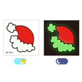 thumbnail image 3 of npkgvia Christmas Decorations,Christmas Decor,2021 Cross-border New Children's Christmas Luminous Sticker Face Sticker Snowflake Waterproof Luminous Sticker,Clearance, 3 of 4