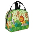 thumbnail image 2 of Balery African Animals in the Jungle Bolsa de Almuerzo Aislada – Caja de Almuerzo con Papel de Aluminio Grueso, Mantiene la Comida Fresca por 4 Horas, 2 of 8