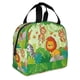 thumbnail image 2 of Disketp African Animals in the Jungle Bolsa Térmica para Almuerzo para Hombre y Mujer, Ideal para Trabajo, Senderismo y Picnic, 2 of 8