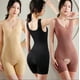 thumbnail image 2 of Mono moldeador de talla grande Body que adelgaza el abdomen Traje moldeador de cuerpo Pantalones con frunces en el pecho y frunces abiertos, 2 of 6