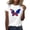 White, variant on Vedolay Women Shirt Womens Tshirts V Neck Short Sleeve Tops Tee Blouse,Red XL