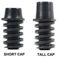thumbnail image 4 of Supagat Front Hood Adjust Bumper Stops Plastic W/ Rubber Short Cap Plastic Black for Chevy for Camaro 1993-2002,for Pontiac for Firebird 1993-2002 2pc Textured 10157703 HT10157703, 4 of 8