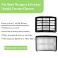 thumbnail image 4 of AMI PARTS Foam Felt & HEPA Filters for Shark Vacuum Filter Cleaner Navigator Lift Away NV350 - 370 XFF350, 4 of 9
