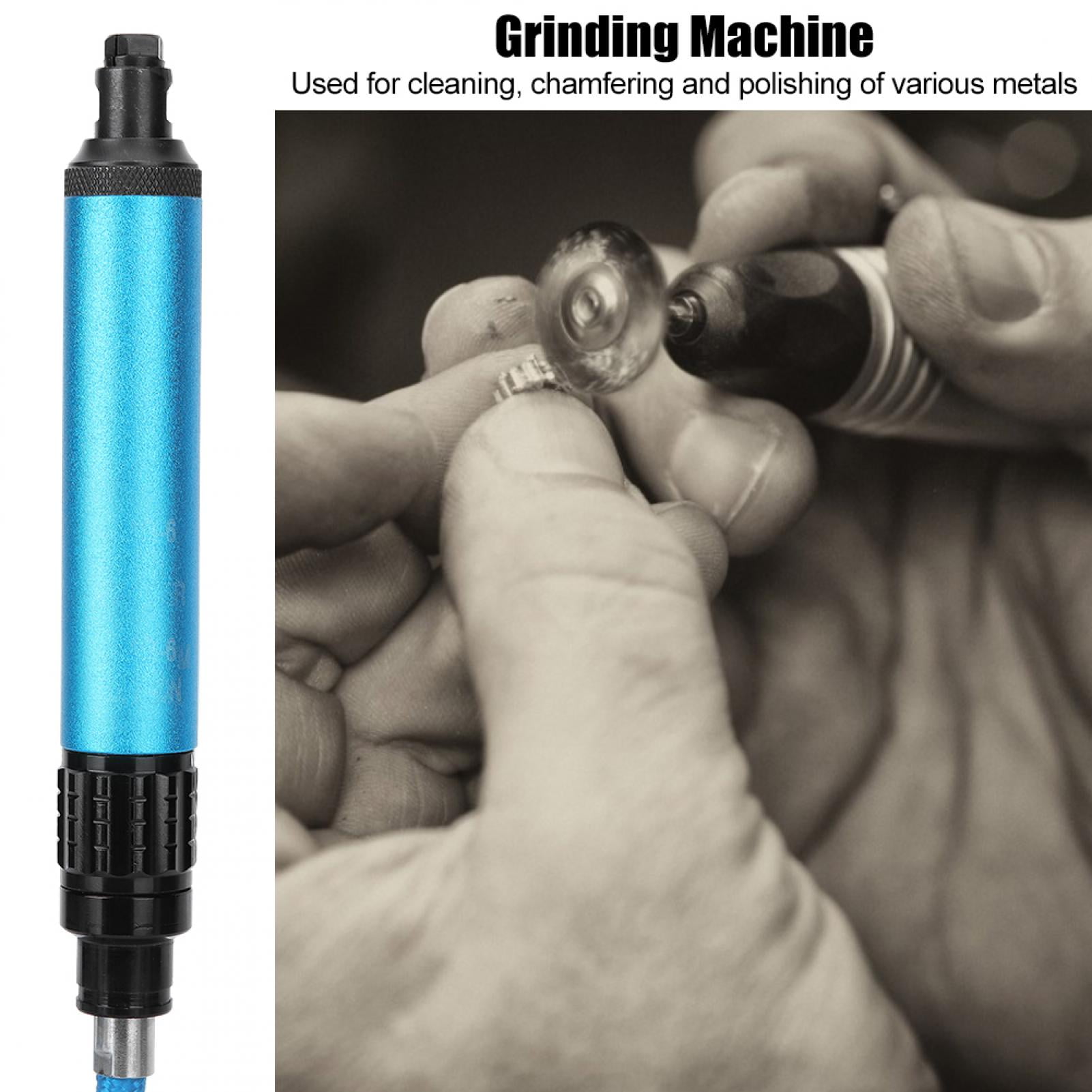 Amoladora De Aire Tipo Lápiz 70000 RPM – Micro Herramienta Neumática Para Grabado, Pulido Y Esmerilado – Incluye Estuche