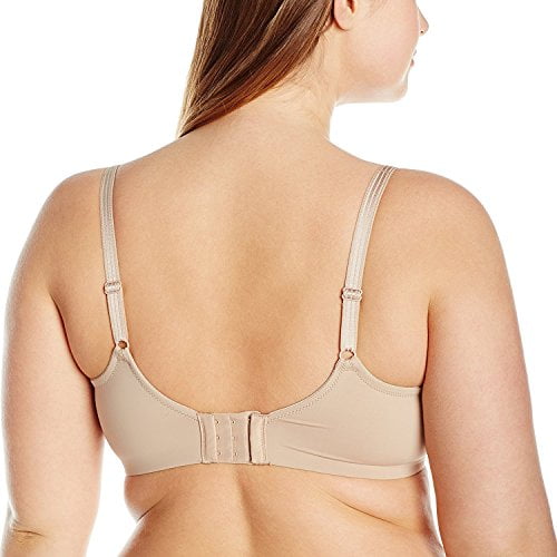 Le Mystere Womens Seamless Safari Smoother Bra, Silken Full-Coverage Bra  with Signature Animal Lace