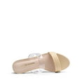 thumbnail image 6 of DREAM PAIRS Women's Two Braided Strap Low Heels for Women Open Toe Block Chunky Heels Sandals Holiday Party Wedding Dress Pumps Shoes, 6 of 7