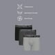 thumbnail image 3 of Boxers Under Armour Performance Cotton Print 4 para niños, 3 of 3