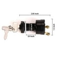 thumbnail image 3 of 10L0L Golf Cart Starter Ignition Key Switch for Club Car DS Electric 1996-up 36V or 48V,OEM#101826201, 3 of 9