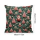 thumbnail image 3 of Funda de Almohada Navideña de 45X45X0,3 Cm | Poliéster Suave y Duradero | Decoración para El Hogar | Estampado Estereoscópico | Cierre de Cremallera | Uso Interior/Exterior | Decoración Navideña | Mu, 3 of 6