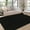 Black, variant on CAROMIO 2' x 6' Runner for Hallway Solid Textured Vintage Rug Non Slip Throw Rugs Bedroom Rug, Cream