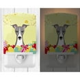 thumbnail image 2 of Caroline's Treasures BB1918CNL Italian Greyhound Easter Egg Hunt Ceramic Night Light, 6x4x3", multicolor, 2 of 2