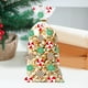thumbnail image 4 of Bolsas para dulces navideños (paquete de 50) | Bolsas de plástico para refrigerios navideños, recuerdos de fiesta y regalos | Bolsas rojas, blancas, verdes y transparentes, 4 of 6