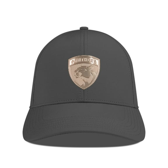 Men's Levelwear Charcoal Florida Panthers Ascend Copper Insignia Vented Adjustable Hat