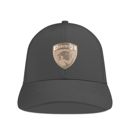 Men s Levelwear Charcoal Florida Panthers Ascend Copper Insignia Vented Adjustable Hat