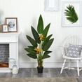 thumbnail image 3 of Nearly Natural Green 4.5' Bird of Paradise Artificial Plant (Real Touch), 3 of 4