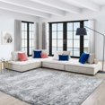 thumbnail image 5 of Saunter Tufted Fabric Fabric 4-Piece Sectional Sofa-EEI-5208, 5 of 13