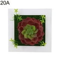 thumbnail image 2 of Joernso Artificial Flower Succulent Plant Wall Art Frame Living Room Wedding Party Decor, 2 of 7