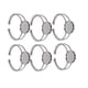 thumbnail image 4 of 6pcs 25mm Round Plate Copper Y Shape DIY Bracelets Wrist Chains for Jewelry Making, 4 of 4