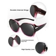 thumbnail image 5 of TINHAO Polarized Sunglasses Fit Over Glasses, Oversized Butterfly Sunglasses Over Glasses for Women UV Protection, 5 of 8