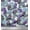 Dark Purple, variant on Soimoi Cotton Duck Fabric Artistic Flower Printed Craft Fabric by The Yard 42 Inch Wide