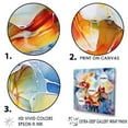 thumbnail image 3 of Designart "Dreamy And Colorful Orchid Beauty" Orchids Wall Decor, 3 of 7