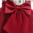 thumbnail image 5 of Girls Birthday Christmas Princess Dress Polka Dots Off-Shoulder Dress with Mouse Ears Headband, 5 of 7