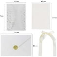 thumbnail image 3 of NANAHuang Richeng 20pcs 5x7inch Wedding Invitations Cards Laser Cut Pocket For Wedding Bridal Shower Engagement,Hollow Carving Greeting invites Covers Only,No Envelope No Insert (White), 3 of 6