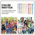 thumbnail image 4 of Eease 100Pcs Child Safety ID Wristband Disposable Travel Bracelet for Kids Anti-Lost, 4 of 6
