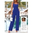 thumbnail image 3 of Mono PRETTYGARDEN de verano sin mangas para mujer azul XL, 3 of 9