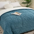 thumbnail image 2 of Shabby Elegance Tufted Boho Comforter, Sherpa Fleece Fuzzy Soft Cozy Comforter, 2 of 9