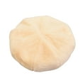 thumbnail image 5 of SPRING PARK Woman Fashion Soft Autumn Winter Warm Fashion Solid Color Painter All-Match Berets Beanie Cap Hat, 5 of 7