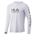 thumbnail image 1 of Huk Icon X Hoodie-White, 1 of 2