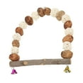 thumbnail image 3 of Bird Chewing Swing, Parrots Swing Toy Pecans Safe With Bells For Cockatiel For Lovebird S, 3 of 8