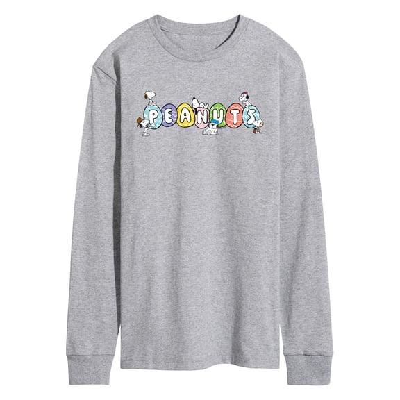 Peanuts - Snoopy Eggs - Men's Long Sleeve Graphic T-Shirt