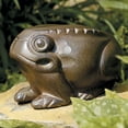 thumbnail image 2 of Achla Designs FRG-01 Metal Garden Statue Sculpture Frog, 2 of 2