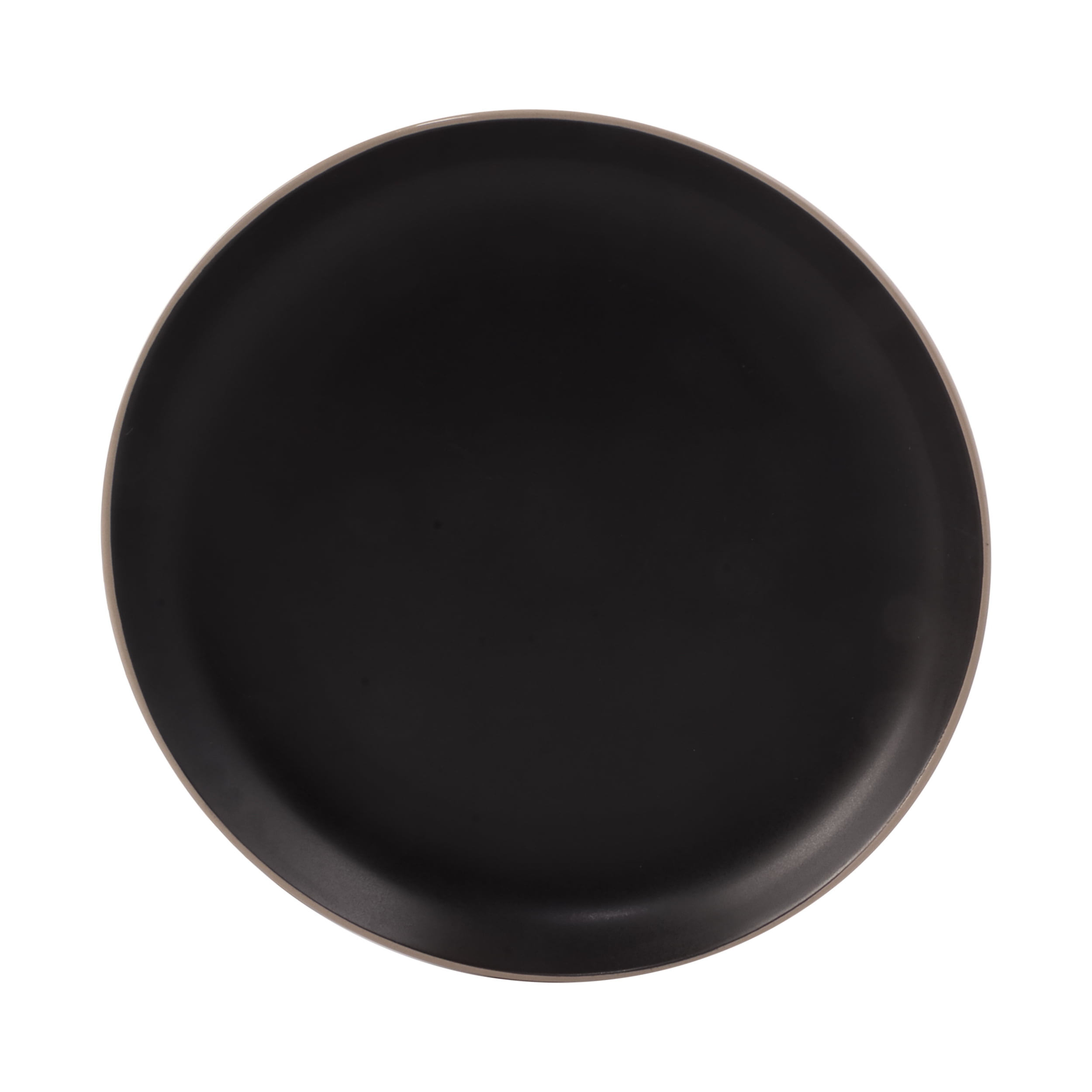 Better Homes & Gardens Zuri Matte Black 12-Piece Dinnerware Set