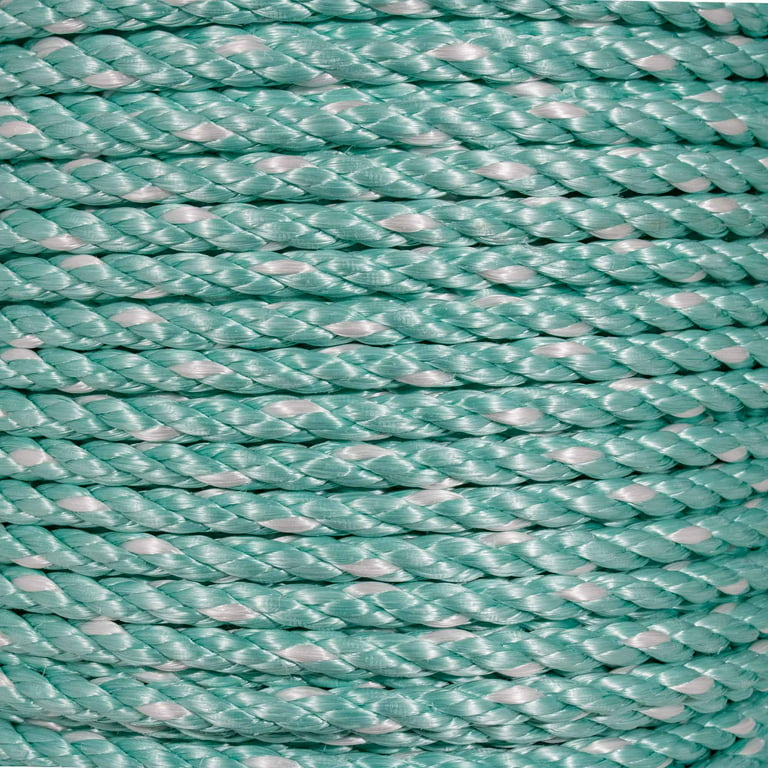 GOLBERG 3 Strand Twisted Polypropylene Rope with Many Size, Color, and  Length Options - Resistant to Moisture, Chemicals, Oil, and weather - Use  in