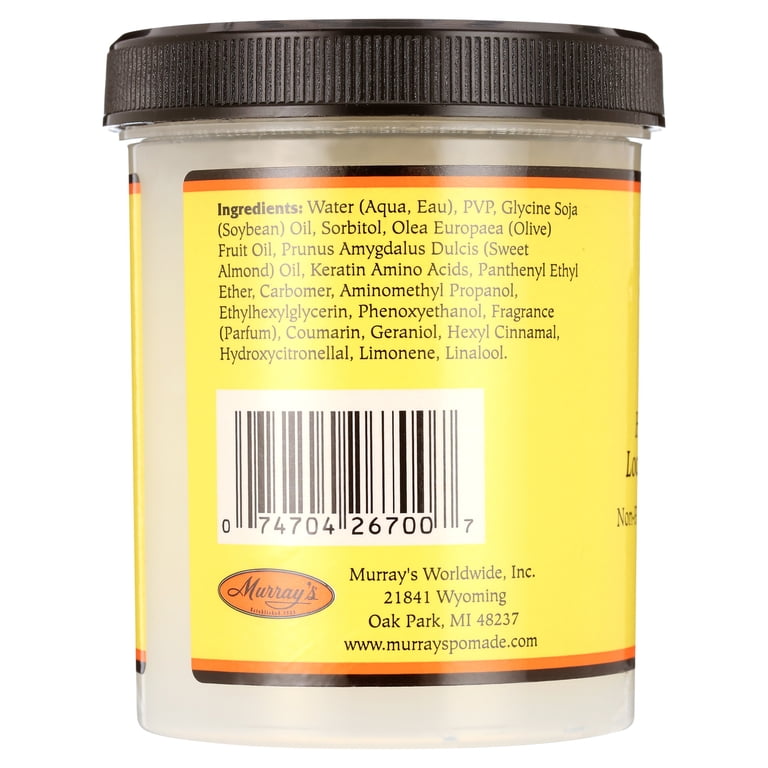 Murray's, Loc-Lock Gel, 8 oz, Moisturizing Unisex, Contains Olive