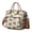Camel-17, variant on Retro Tribal Rustic Cooler Bag - Artistic Large Insulated Tote for Men & Women